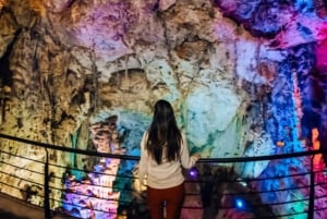 Alicante: Private visit to Cuevas del Canelobre and Flamenco Show in a van