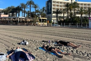Alicante: clase de yoga privada en la playa del Postiguet