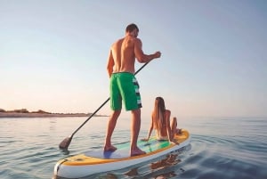 Alicante: Cala de snorkel en E-Bike tour y paddel surf