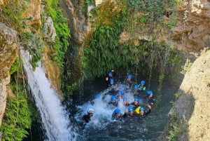 Anna: canyoning in Gorgo de la escalera