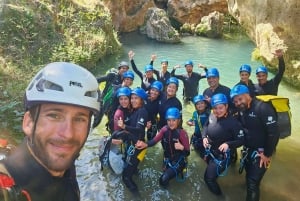 Anna: canyoning in Gorgo de la escalera