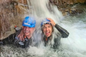 Anna: canyoning in Gorgo de la escalera