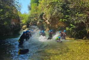 Anna: canyoning in Gorgo de la escalera