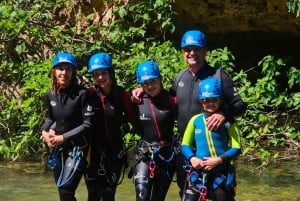 Anna: canyoning in Gorgo de la escalera