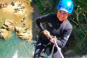 Anna: canyoning in Gorgo de la escalera