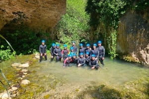 Anna: canyoning in Gorgo de la escalera