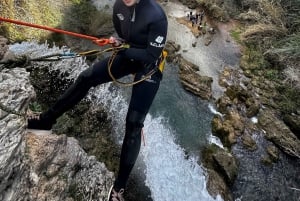 Anna: canyoning a Gorgo de la escalera