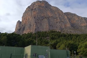 Benidorm: Ferrata de Ponoig met 2 abseilen van 30 meter
