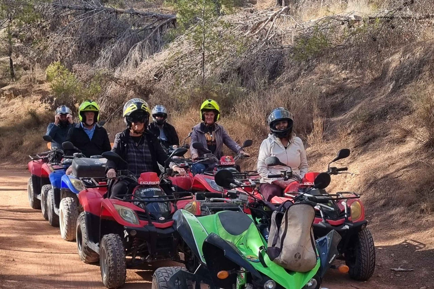 Benidorm: tour in quad biposto nella giungla e in montagna 1,5 ore