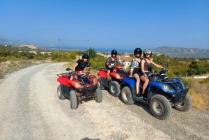 Benidorm: Tour en quad biplaza con parada en unas cascadas para bañarse