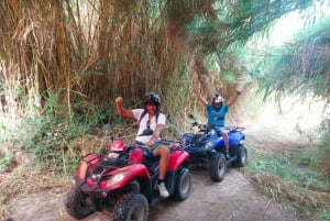 Benidorm: Tour en quad biplaza con parada en unas cascadas para bañarse