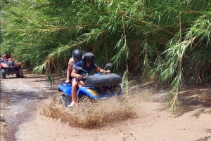 Benidorm: Tour en quad biplaza con parada en unas cascadas para bañarse