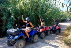 Benidorm: Tour en quad biplaza con parada en unas cascadas para bañarse