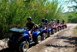 Benidorm: Tour en quad biplaza con parada en unas cascadas para bañarse