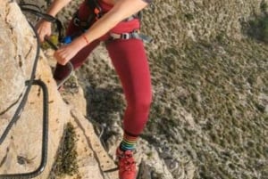 Benidorm: Via ferrata Ponoig, cerca de la Nucia