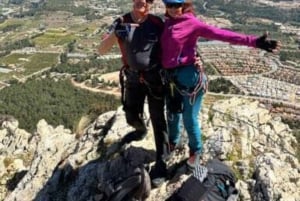 Benidorm: Via ferrata Ponoig, cerca de la Nucia