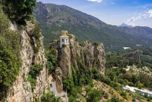 Utflukt til Altea, Guadalest og Fuentes del Algar