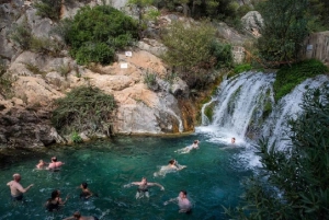 Da Alicante: Tour delle cascate di Algar con trasferimento