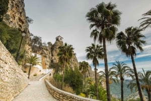 From Alicante: Guadalest, Altea & ticket in Algar Waterfalls