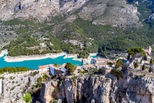 From Alicante: Guadalest, Altea & ticket in Algar Waterfalls