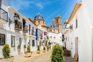 From Alicante: Guadalest, Altea & ticket in Algar Waterfalls