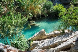 From Alicante and Benidorm: Famous Algar Fountain Tour. Private transportation