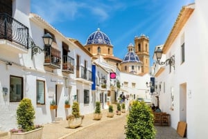 From Benidorm: Guadalest, Altea & ticket in Algar Waterfalls