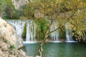 From Benidorm: Guadalest, Altea & ticket in Algar Waterfalls