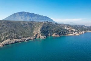 Depuis Denia : Excursion en bateau à la grotte de Tallada avec baignade optionnelle