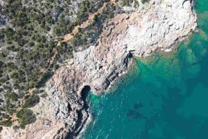 Depuis Denia : Excursion en bateau à la grotte de Tallada avec baignade optionnelle
