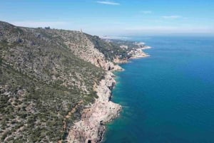 Depuis Denia : Excursion en bateau à la grotte de Tallada avec baignade optionnelle