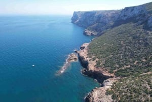 Depuis Denia : Excursion en bateau à la grotte de Tallada avec baignade optionnelle