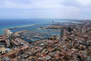 Vanuit Valencia: Laguna Rosa en Alicante, kleuren, zee en zon