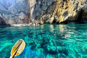 Jávea: Cala Portixol Kayak Tour with Snorkel & Cliff Jumping