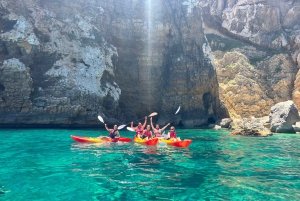 Jávea: Cala Portixol Kayak Tour with Snorkel & Cliff Jumping