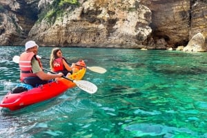 Jávea: Cala Portixol Kayak Tour with Snorkel & Cliff Jumping