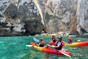 Jávea: Cala Portixol Kayak Tour with Snorkel & Cliff Jumping