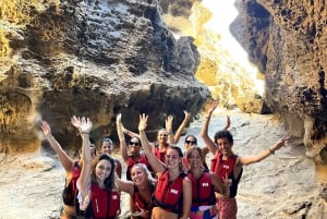 Jávea: Cala Portixol Kayak Tour with Snorkel & Cliff Jumping