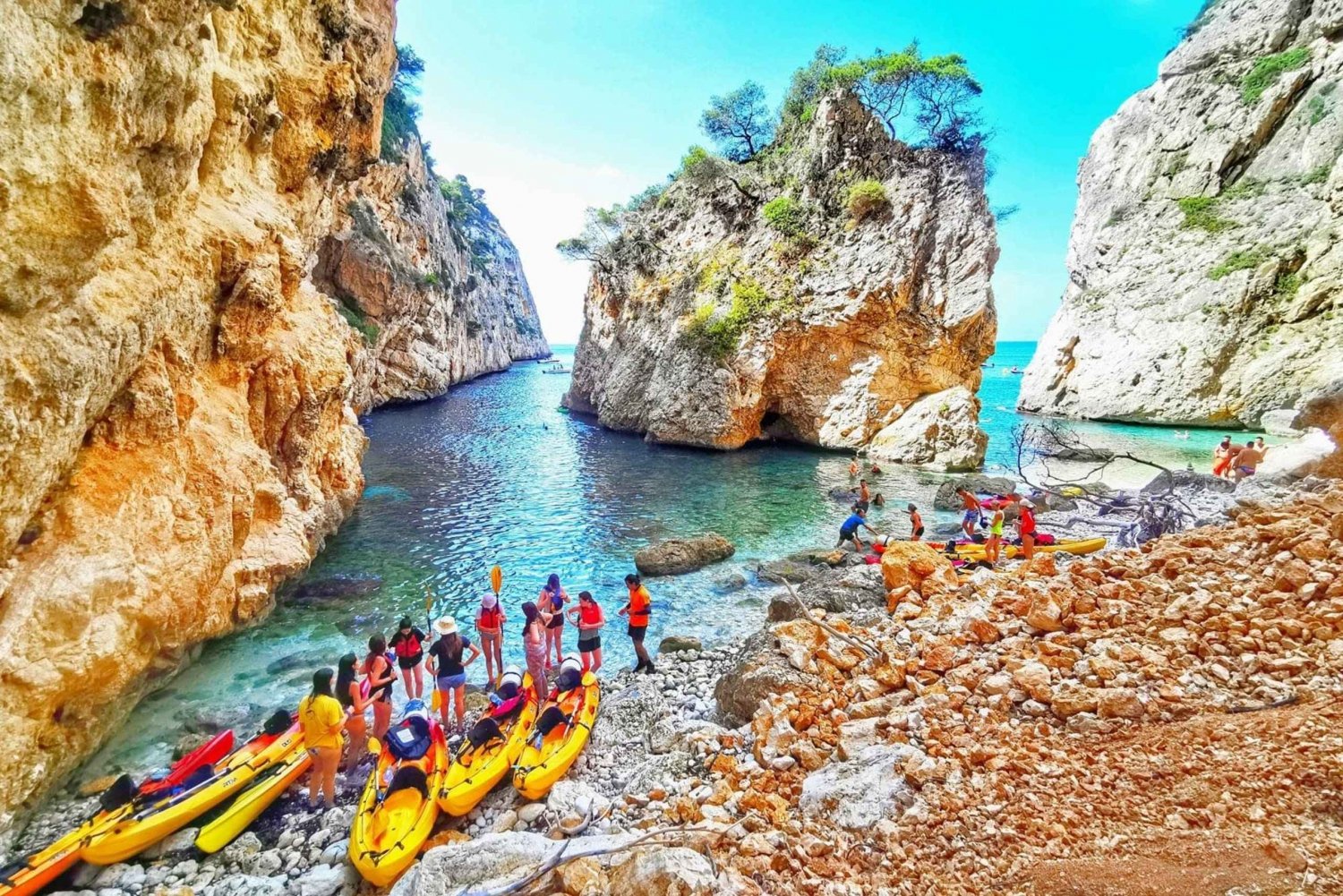 Jávea: Kayak trip to Granadella