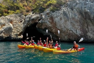 Jávea: Kayak trip to Granadella