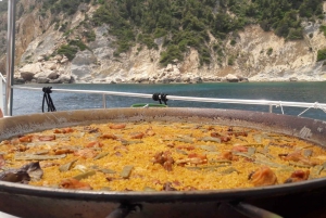 Javea: Portitxol Island Motor Catamaran Trip with Meal