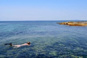 Alicante: Calas og strande E-Bike-tur med snorkling