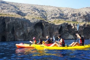 Altea : Excursion guidée en kayak au Morro de Toix
