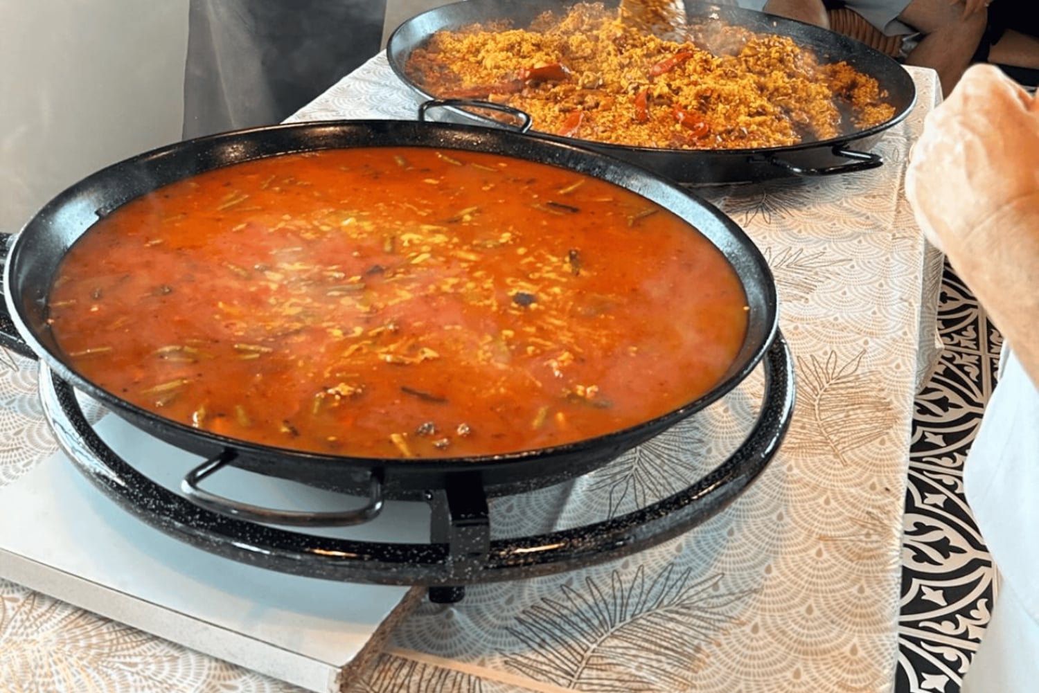 ShowCooking med paella i Alicante