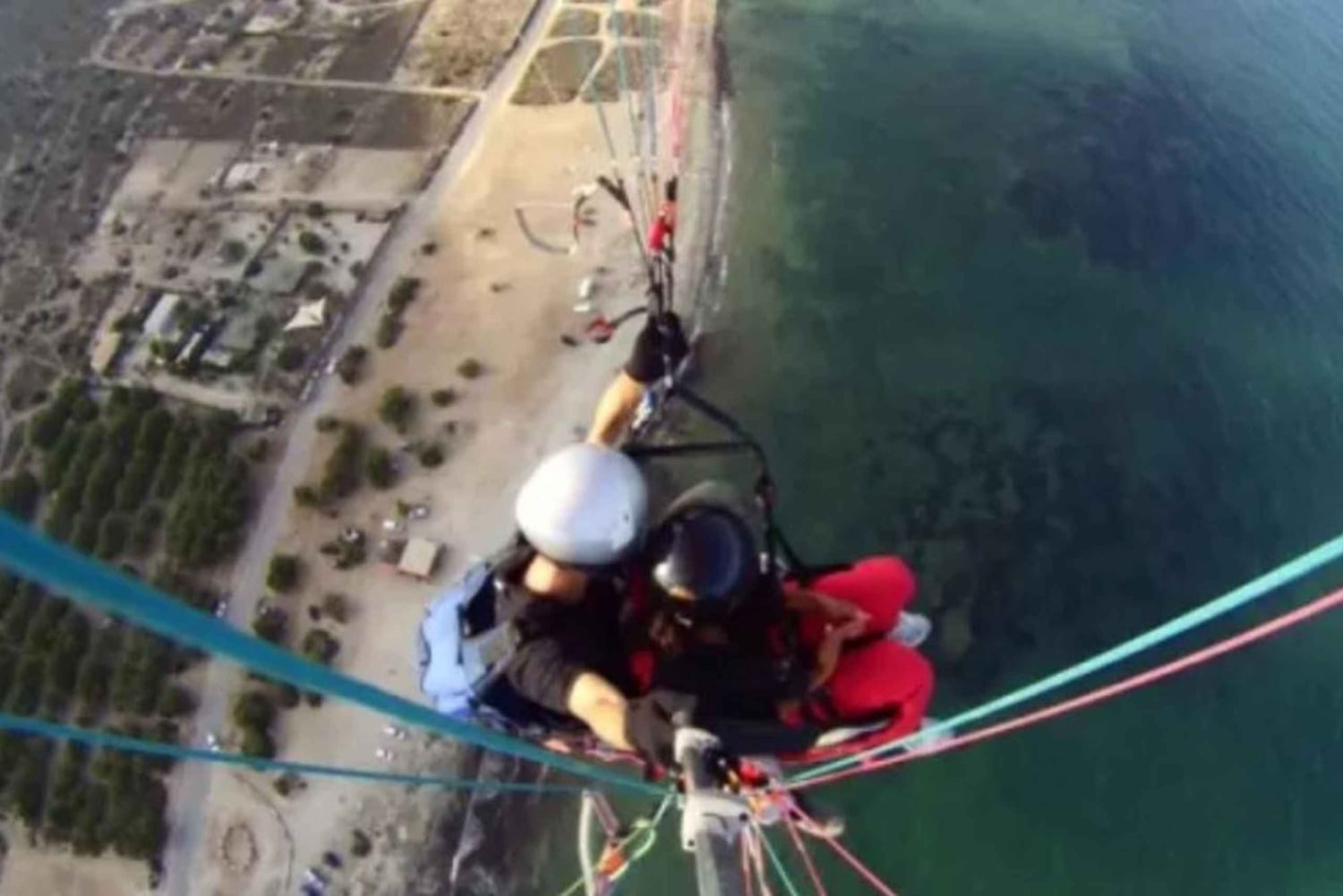 Приключение на параплане в Санта-Пола или Агосте из Аликанте на частном фургоне