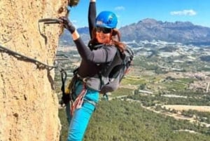 Benidorm: Via ferrata Ponoig, cerca de la Nucia