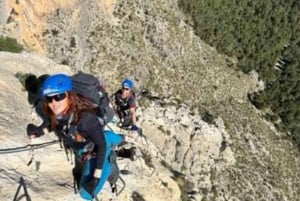 Benidorm: Via ferrata Ponoig, cerca de la Nucia