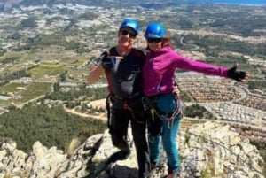 Benidorm: Via ferrata Ponoig, cerca de la Nucia