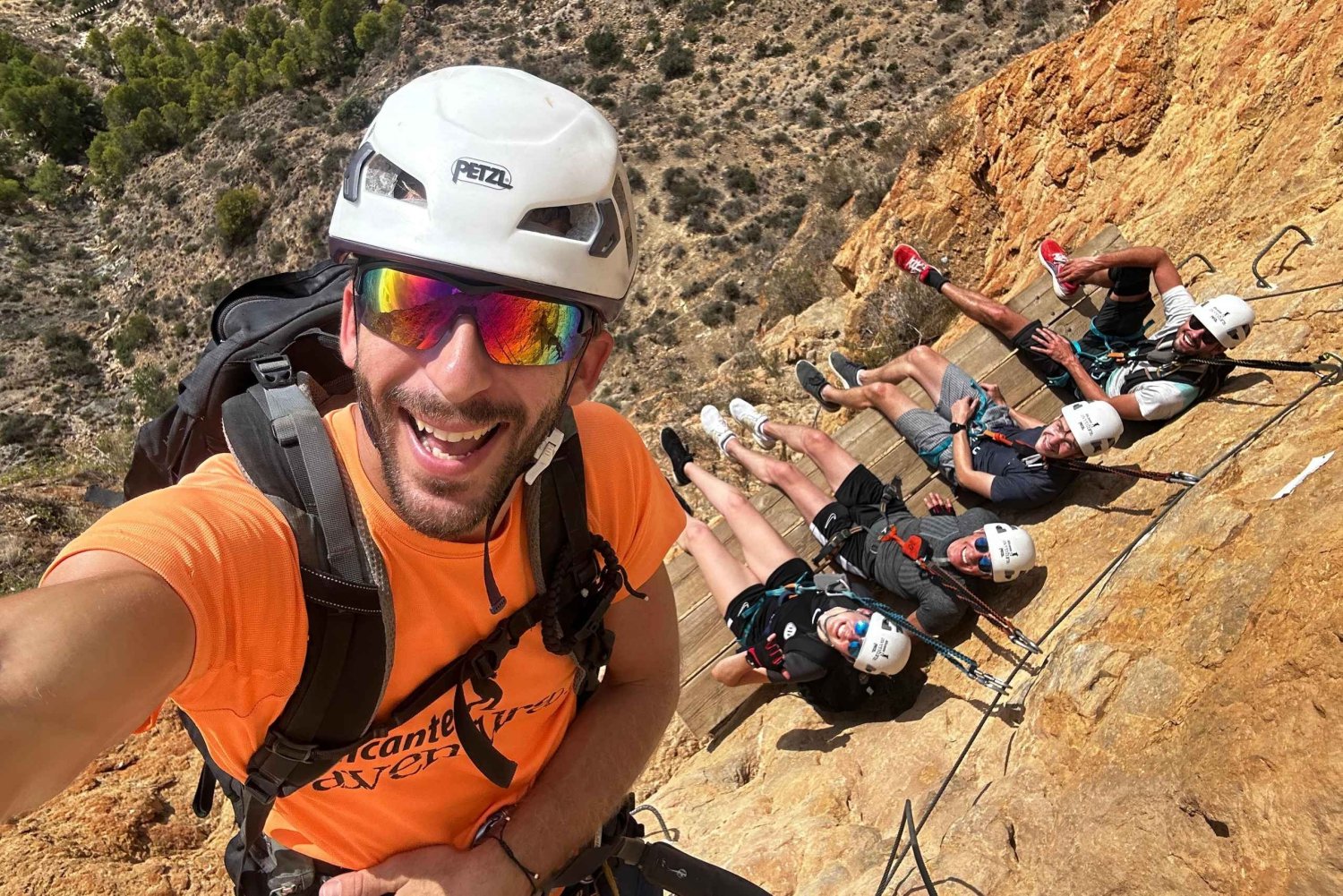 Redovan Via Ferrata, Sportig k2-k4 Sektion