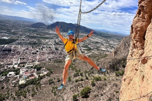 Redovan Via Ferrata, Sportive k2-k4 Section